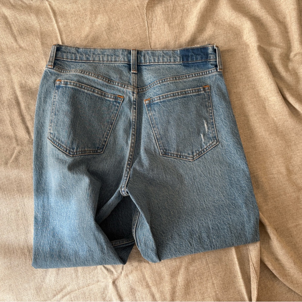 Abercrombie High Rise Vintage Straight Jean / Size 29 Short / EUC 👖 - Picture 6 of 8